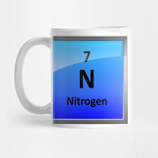 Nitrogen Element Tile - Periodic Table Mug